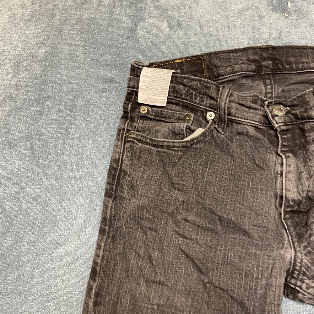 VTG Levi's 514 Jeans Mens 30x30 Black Denim Straight Streetwear Outdoor  Fit